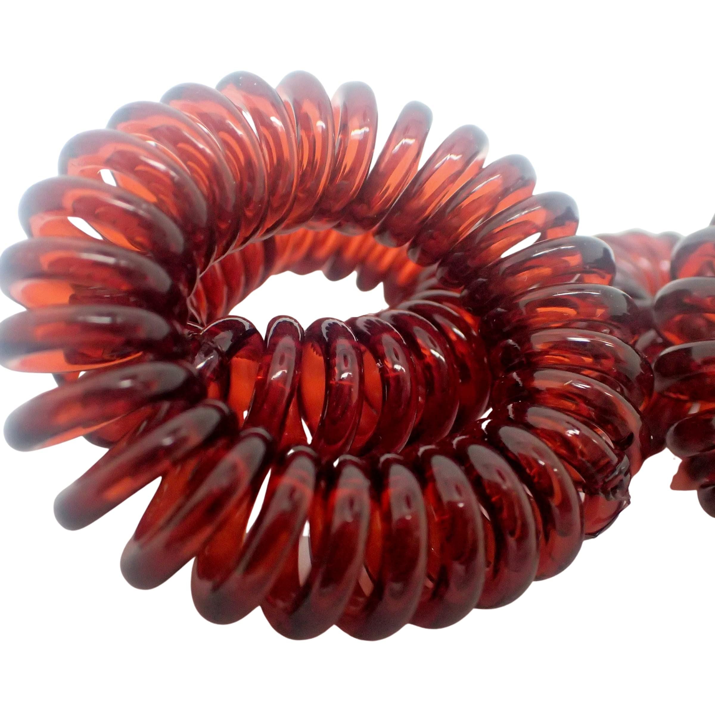 Spiral Hair Ties for Girls and Women, Hair Accessories for Girls, Hair Bobbles, Hair Elastics, Hair Bands for Women, Hair Scrunchies, Elastic Bands for Hair